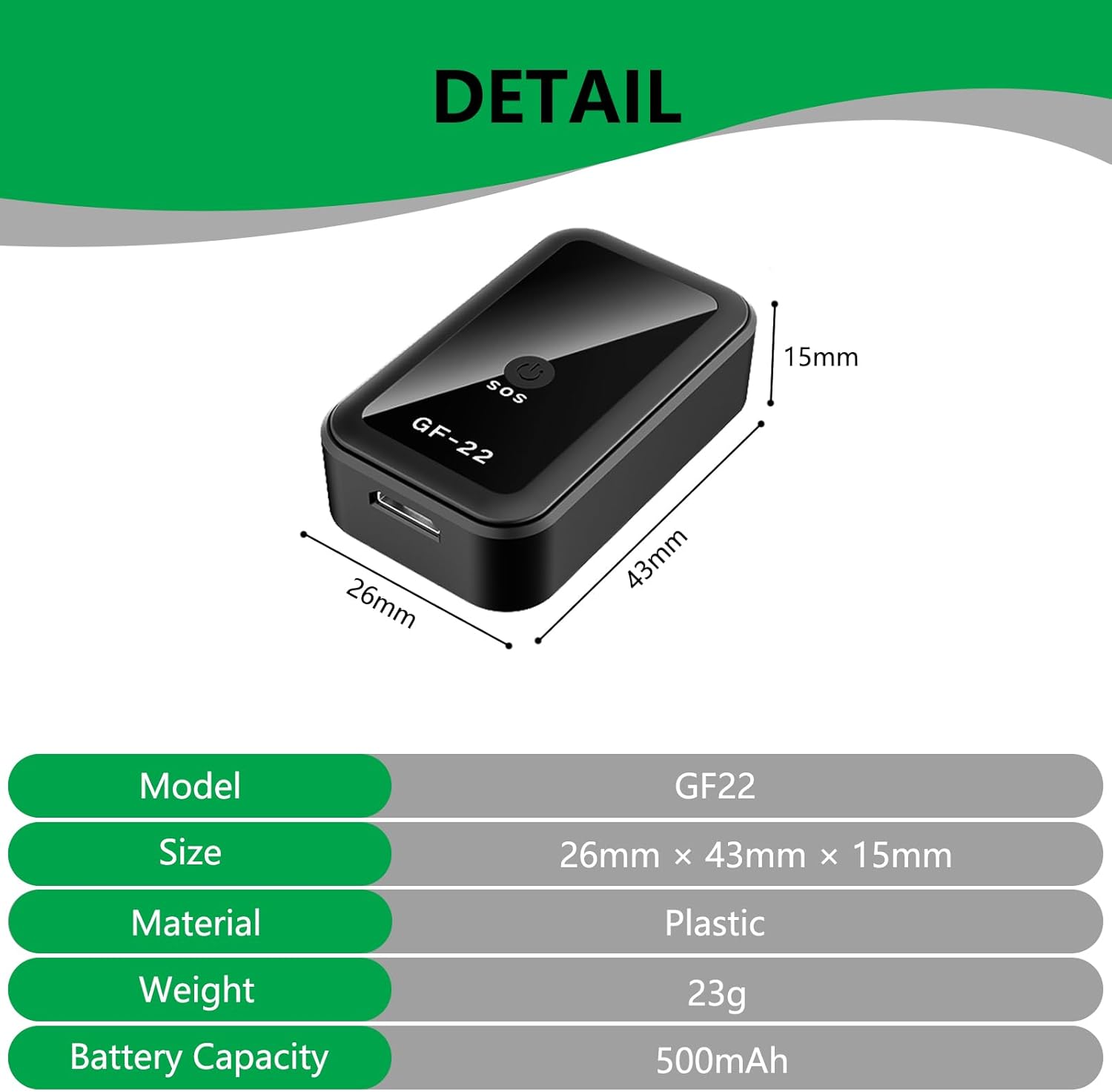 Mini GPS Tracker for Vehicles,Car GPS Tracker Portable Real Time Magnetic GPS Tracking Device,Full Global Coverage Location Tracker for Kids,Dogs,Trucks/Person,No Subscription Required/No Monthly Fee - Image 7